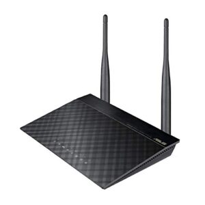 ASUS N300 WiFi Router (RT-N12_D1) - 3 in 1 Wireless Internet Router/Access Point/Range Extender, 2T2R MIMO Technology, Gaming & Streaming, Easy Setup